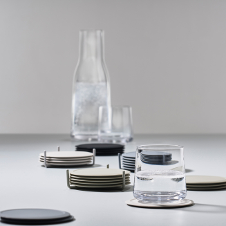 Zone Denmark Singles Taupe coasters - 4
