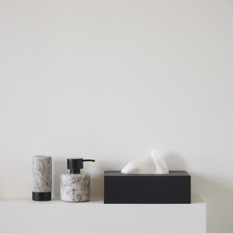 Pudełko na chusteczki Aquanova Cole Black - 3