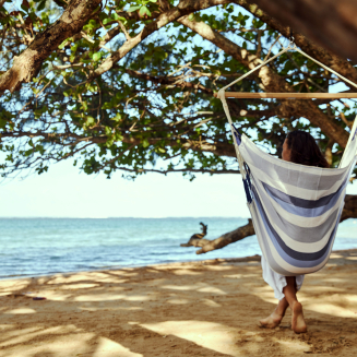  La Siesta Domingo sea salt comfort hammock chair - 5