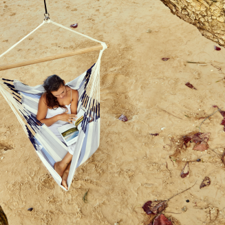 Fotel hamakowy La Siesta Domingo Sea Salt Comfort - 3