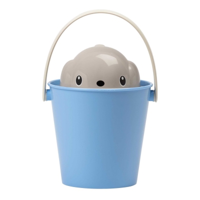 Pojemnik na suchą karmę United Pets Crock szaro-niebieski