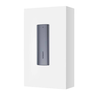  UGREEN CM400 M.2 B-key NGFF SATA Drive Enclosure (Gray) - 5