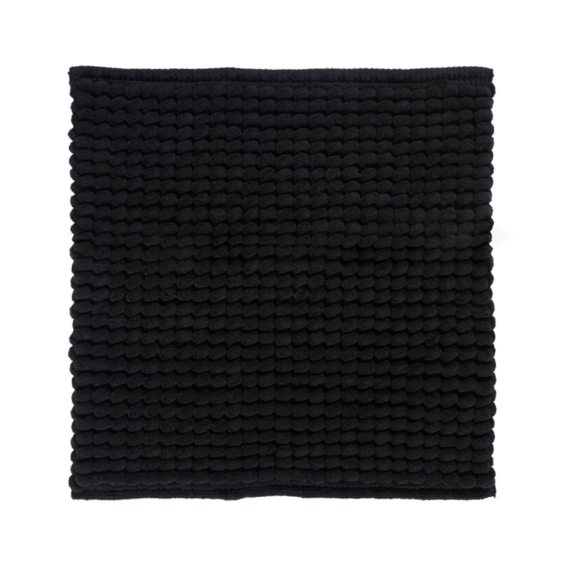  Aquanova Axel Black bathroom rug 60x60 cm