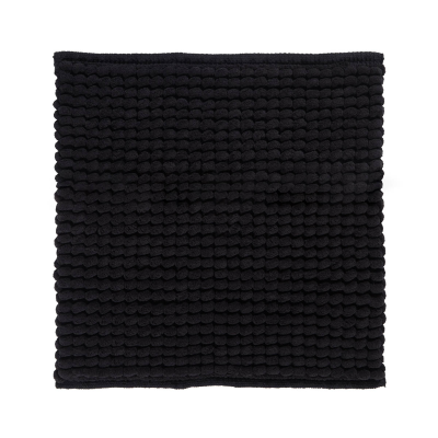 Dywanik łazienkowy Aquanova Axel Black 60x60 cm