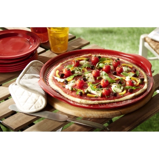  Emile Henry pizza baking stone black - 3