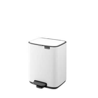 Kosz pedałowy Brabantia Bo 7 l White - 2