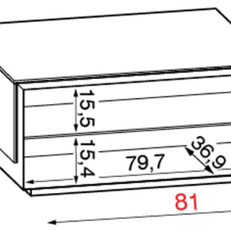 Stolik kawowy Munari Mo&Ma 81x74x37 cm 3 kolory - 4