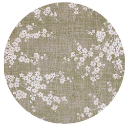 Okrągły dywan Louis de Poortere Sakura wet garden