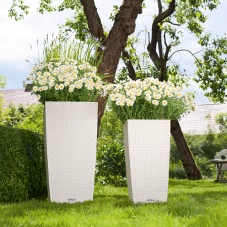 Lechuza Cubico Cottage 30 planter | 40 light gray - 8