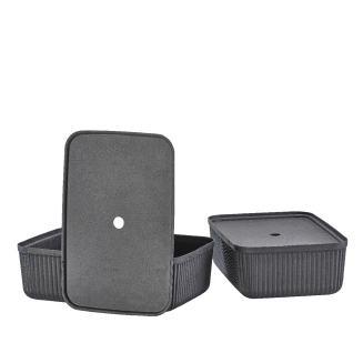  Set of 2 Zone Denmark Pulp Black boxes 48x32x15 cm - 4