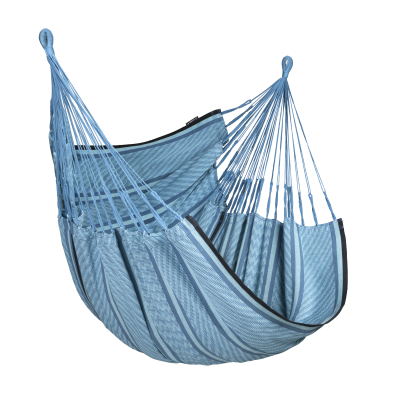 Siedzenie wiszące La Siesta Cumbia Organic Blue Zebra King