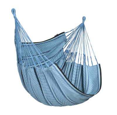 Siedzenie wiszące La Siesta Cumbia Organic Blue Zebra King