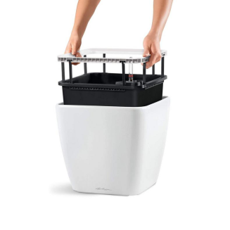 Donica Lechuza Quadro Premium LS 21 | 28 | 35 | 43 | 50 antracyt metallic - 3