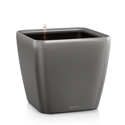 Donica Lechuza Quadro Premium LS 21 | 28 | 35 | 43 | 50 antracyt metallic