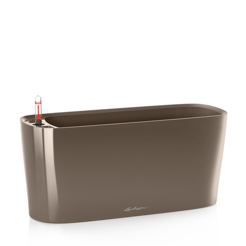  Lechuza plant pot Delta 10 | 20 taupe gloss