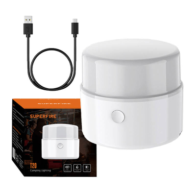 Lampa kempingowa SUPERFIRE T20 180lm USB