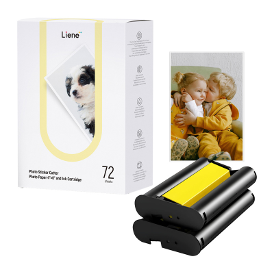  Liene PixCut printer paper 4x6", 72 pcs