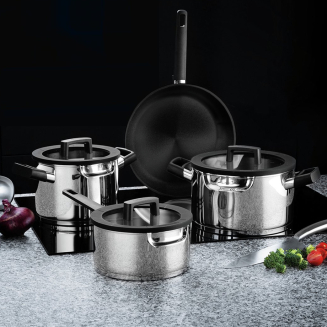 Zestaw garnków BergHOFF Uqonic Downdraft 7 częściowy - 8