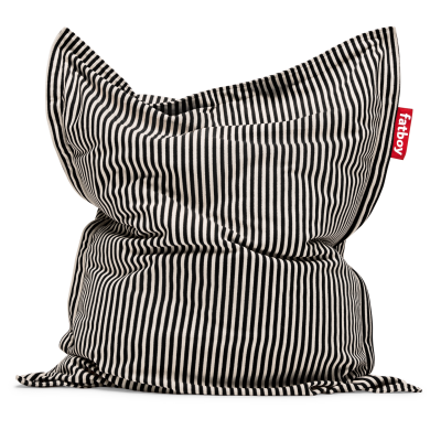 Pufa Fatboy Original Slim Terry Black Creme 155x120 cm