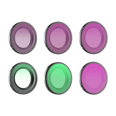  Sunnylife 1/4 Black Mist + CPL + ND8 + ND16 + ND32 + ND64 Filter Set for Osmo Nano