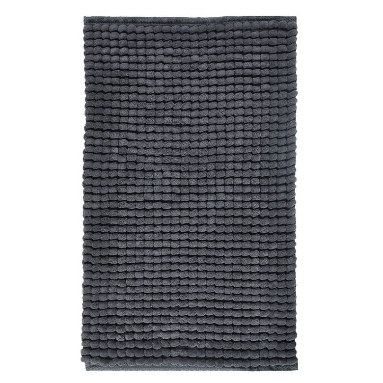Aquanova Axel Graphite bathroom rug 60x100 cm