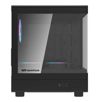 Obudowa komputerowa Darkflash DB330M + 3 wentylatory aRGB (czarny) - 4