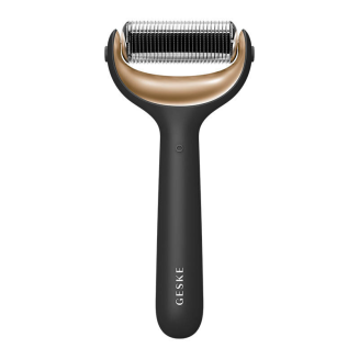 Roller do mezoterapii igłowej twarzy i ciała 9w1 Geske z Aplikacja (szary) - 3