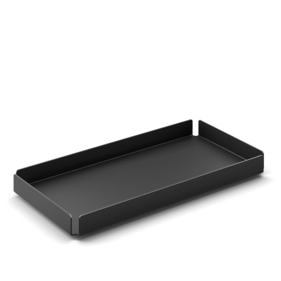 Zack Potes decorative tray black 20x10 cm