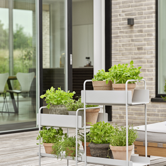 Konsola metalowa Zone Denmark A-Console Soft Grey 55 cm - 6
