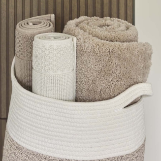 Mata łazienkowa Aquanova Yuna Golden 60x60 cm - 4