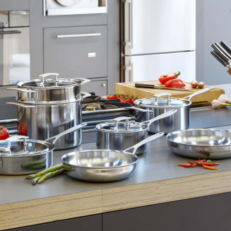 Patelnia stalowa Demeyere Industry 5 24 cm - 5