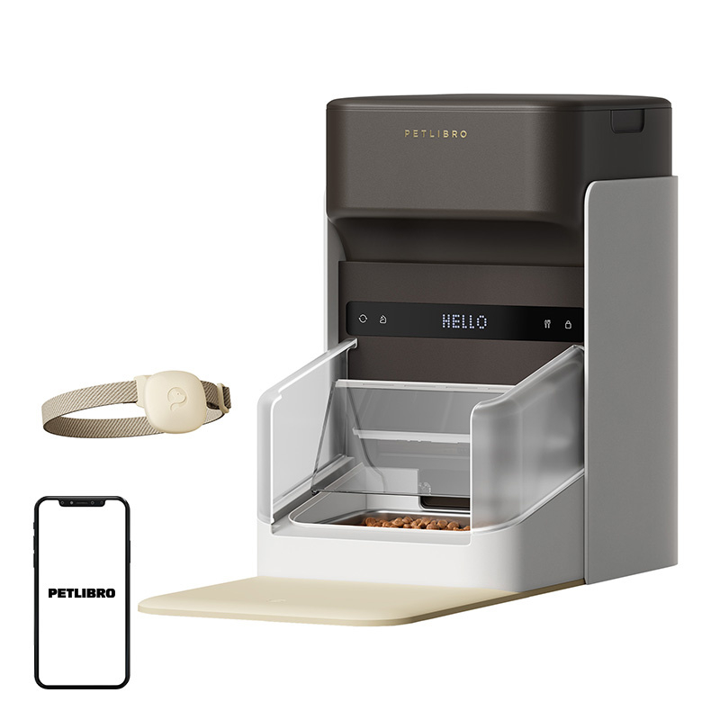 Dozownik karmy PETLIBRO RFID z obrożą 3l