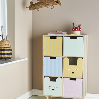 Regał z szufladami Bloomingville MINI Calle 55x88x25 cm - 6