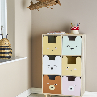 Regał z szufladami Bloomingville MINI Calle 55x88x25 cm - 7