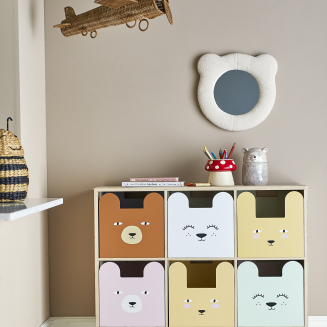 Regał z szufladami Bloomingville MINI Calle 55x88x25 cm - 3