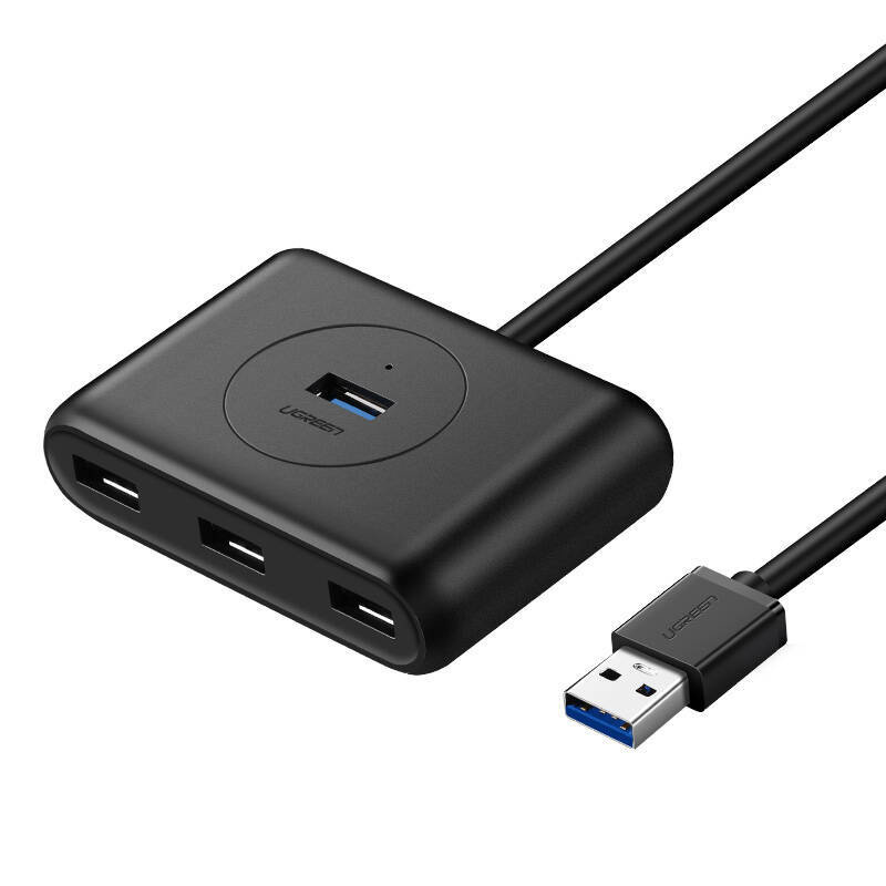  UGREEN CR113 4-port Hub 1m (Black)