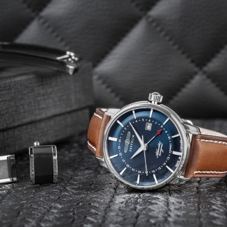 Zegarek Męski ZEPPELIN Atlantic Timezone 8442-3 + BOX - 5