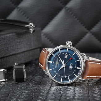 Zegarek Męski ZEPPELIN Atlantic Timezone 8442-3 + BOX - 5