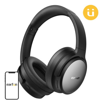  EARFUN Tune Pro On-Ear Headphones (Black)