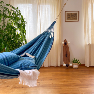  La Siesta Flora blue kingsize hammock - 2