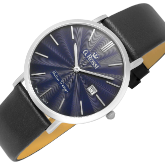 Zegarek Męski G.ROSSI 10853A-6A1 + BOX - 3