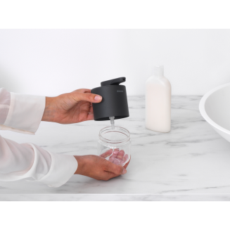 Dozownik mydła w płynie Brabantia MindSet Grey 200 ml - 2