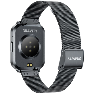 Smartwatch Gravity Czarny Pasek + Bransoleta GT44-5 - 14