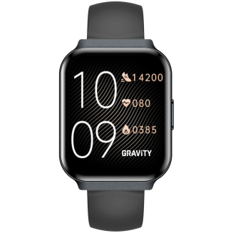Smartwatch Gravity Czarny Pasek + Bransoleta GT44-5 - 7