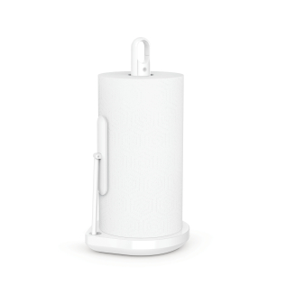  Simplehuman paper towel holder with sprayer, white - 5