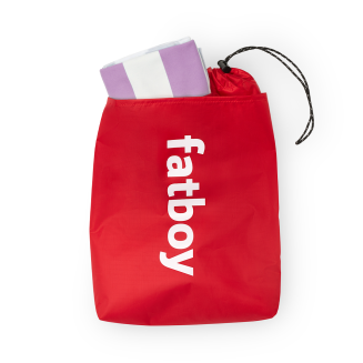 Ręcznik plażowy z poduszką Fatboy Beach Baggy Lilac - 2