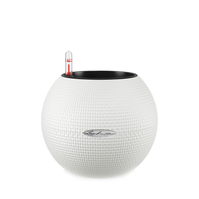 Lechuza Puro Color 20 white flowerpot