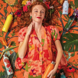 Butelka termiczna Casa Bugatti B BOTTLES Flowers 500 ml - 6