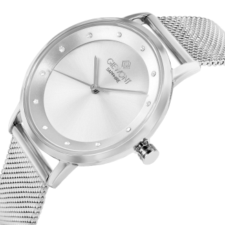 Zegarek Damski Giewont Sapphire Srebrny GW4130-B1 - 2