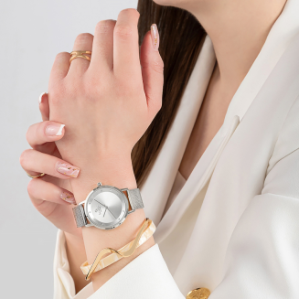 Zegarek Damski Giewont Sapphire Srebrny GW4130-B1 - 5